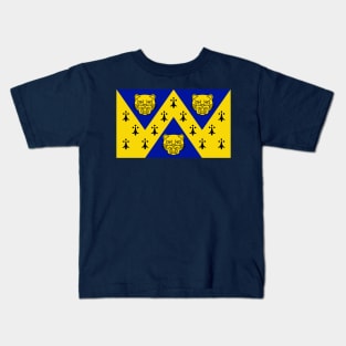 Shropshire County Flag - Heraldry of England Kids T-Shirt